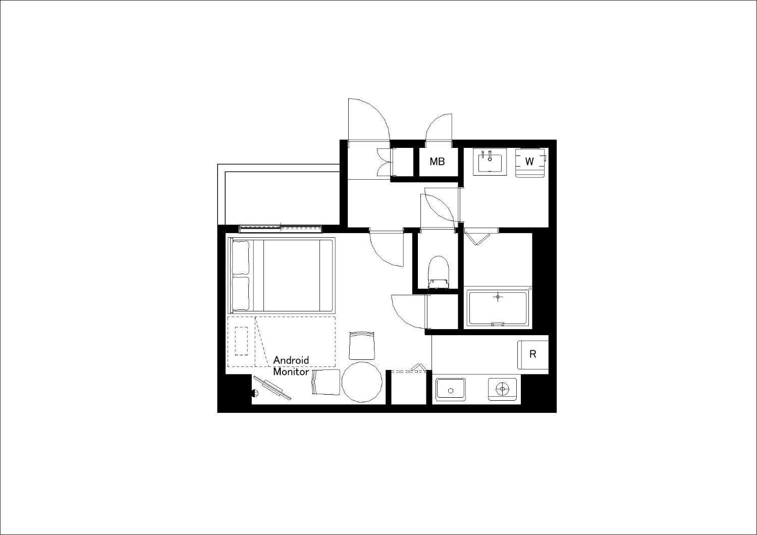 Best Residence Kujo Осака Номер фото